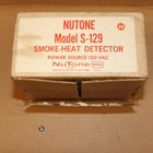 One Vintage Nutone Model S-129 Smoke Heat Detector 120vac  New In Box