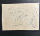 Vintage Autographed Photo - Bill Haley And His Comets - Signed By Bill Haley