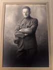 Wwi Us Army Sergeant Studio Portrait Photo Named Robert F Clarke Original Matte