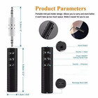 Wireless Bluetooth Receiver Aux 3 5mm Audio Stereo Music Hands Free Car Adapter