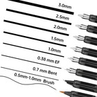 Gc Quill Calligraphy Pen Set 74pcs- 8 Calligraphy Fountain Pens With Varied N   