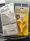 Baby Banana Bendable Training Toothbrush Yellow And White Infant
