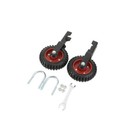 2 Pack 6  Heavy Duty Fence Gate Wheels 500lb Gate Wheels For Metal Tube Gates