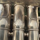 Frank Holton Chicago Cornet Plated Finish Engraved Bell 1907w  Case