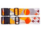 Luggage Straps Suitcase Belts Travel Bag Adjustable 220cm  geometric Et- 2 Pack 