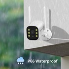 Wireless Security Ip Camera System With Monitor 5mp 10ch Nvr Smart Night Vision