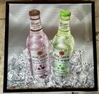 Vintage  05 Bacardi Silver Neon Light Bar Sign Black Cherry Green Apple 18 