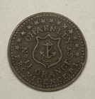 1863 Charnley Orange Civil War Merchant Token  Providence  Ri  Nice 