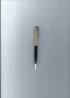 Vintage Waterman Brown W brushed Gold   Chrome Trim Twist Mechanical Pencil-usa