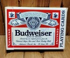 Vintage Budweiser King Of Beers Playing Cards Deck Anheuser Busch Plastic Coated