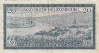 Luxembourg 1955 20 Francs Circulated Banknote Pick 49a Bargain Bin