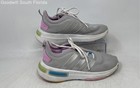 Adidas Kids Racer Tr23 Gray Pink Low Top Lace-up Sneakers Shoes Size 3