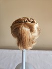 Kemper Zelma Ii  Doll Wig Size 13 14 Frosted Strawberry Synthetic Mohair  Nwt
