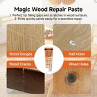 Mollor All Purpose Wood Filler  White Putty Repair For 150g 