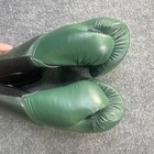 Everlast Elite Evershield Boxing Gloves Large Green Punch Bag Training Gear