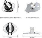3387134 Dryer Thermostat 3977393 3392519 3977767 Thermal Fuse Kits For Whirlpool