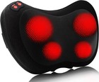 Shiatsu Back Massager With Heat - Neck  Shoulder   Foot Pain Relief Pillow  Deep