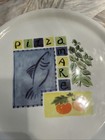 Saturnia Decorated Porcelain Pizza Plate 12 Inches