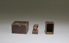 A Set Of Three Chinese Bronze Seal