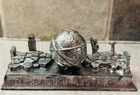 1964 New York World s Fair Unisphere Nyc Skyline Souvenir Metal Building Uss
