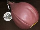 Everlast Leather Olympic 1984 Boxing Speed Bag 4208 Hook And Swivel