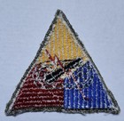 Wwii Us Army Armored Forces Row Weave Patch