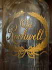 Pre Prohibition Back Bar Bottle  old Rockwell  Whiskey