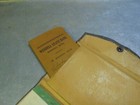 Vintage 1925 Wendell State Bank  Wendell  Minnesota Check Book And Savings Book