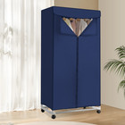 1010w Electric Portable Folding Dryer 110v Small Vertical Dryer 3-layer Blue Usa