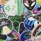50 Lot Outer Space Roswell Alien Area51 Ufo Craft Wall Phone Decal Sticker Pack
