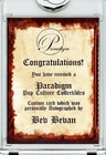 -elo- 1991 Pro Set Superstars Bev Bevan Signed autograph auto Musicards Card
