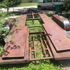 23 Ft Car Trailer 6 Ft 6 Inches Between Fenders  7 Ft 9 Inches Wide  23 Ft Long 