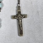 Vintage Rosary Lot Of 2 Rosaries Catholic Crucifix Cross Prayer Beads Italy