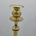 14   Vintage Solid Lacquered Brass Tall Candlestick Holders