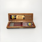 Harrows 95  Tungsten Nickel Steel Tip Darts Set W  Wooden Case  3 Darts 