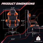 Video Game Chairs With Footrest Headrest And Lumbar Support Adult 400lb Capacity