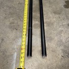 2 Yakima Round Bars Roof Rack Crossbars  66    Good Condition Uuuu