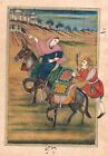 Persian Miniature Painting Of Fruits Seller In Persian Style Art 6x9 Inches