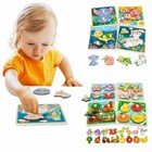 Baby Wooden Puzzles For 1 2 3 4 Year Old  Early Learning Toys Gifts For Toddlers