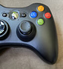 Official Microsoft Xbox 360 Black Wireless Controller    Works Great  Authentic 