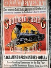 Original Vintage 1969 Sacramento Gold Spike Centenial Celebration Railroad Event