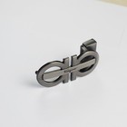 Ferragamo Gray Gancini Belt Buckle Men s Belt Buckle For 1 38  w Leather Belt