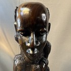 African Makondi Tree Of Life Statue Wood Carving