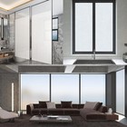 Frosted Glass Film Office Bedroom Bathroom Home Window Tint White Static Cling