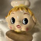 Vintage 1958 Holt Howard Pixieware Lefton  sweet Lil Sug  Lid   Spoon Read