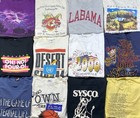 Vintage Graphic Shirts Lot Of 20 Promo Funny Cartoons Sport Destinations Mix Szs