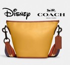 Disney X Coach Duffle 13 With Patches Walt Disney 50th Anniversary Shoulder Bag