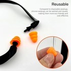 Ear Plugs Noise Cancelling For Shooting Guns Hearing Protection Earbuds 4set New