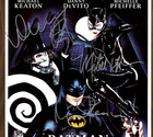 Batman Returns Signed Movie Poster 11x17 With Coa - Authentic Memorabilia