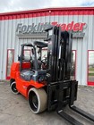 2011 Toyota 7fgcu70 Cushion Tire 15500lb Forklift With Non-marking Tires